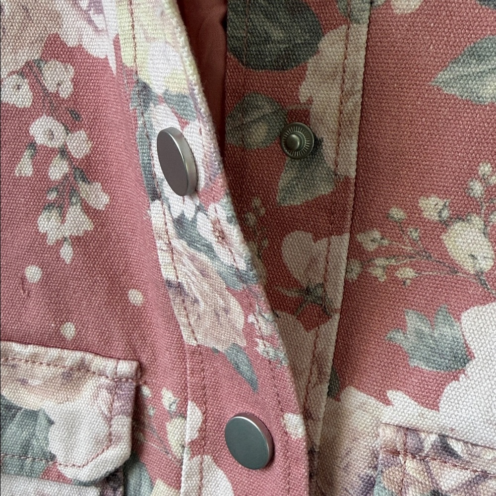 🌸🌼🌸 Camila Coelho cropped denim jacket size 6 US - Picture 11 of 12